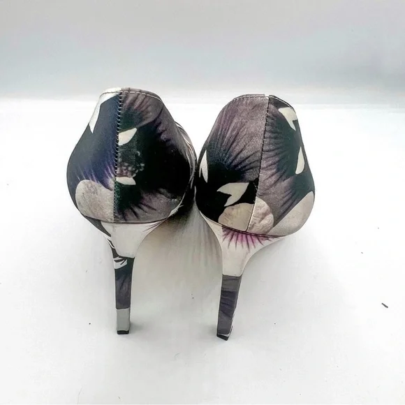 Nine West Floral Print High Heel Pumps – Size 7.5M - Picture 9 of 10